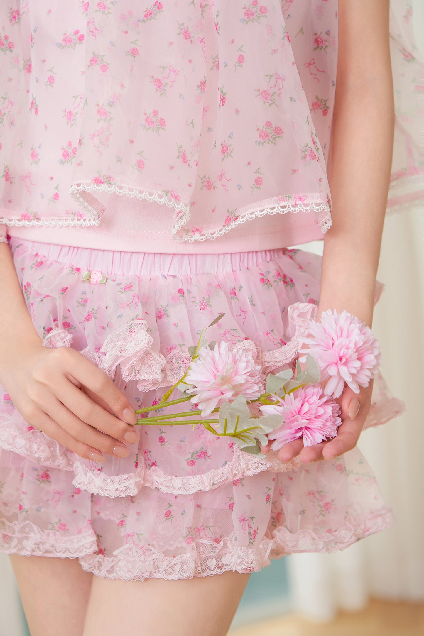 预约 ୨୧ petit floral tutu bloomers ୨୧ 预计四月2025发货