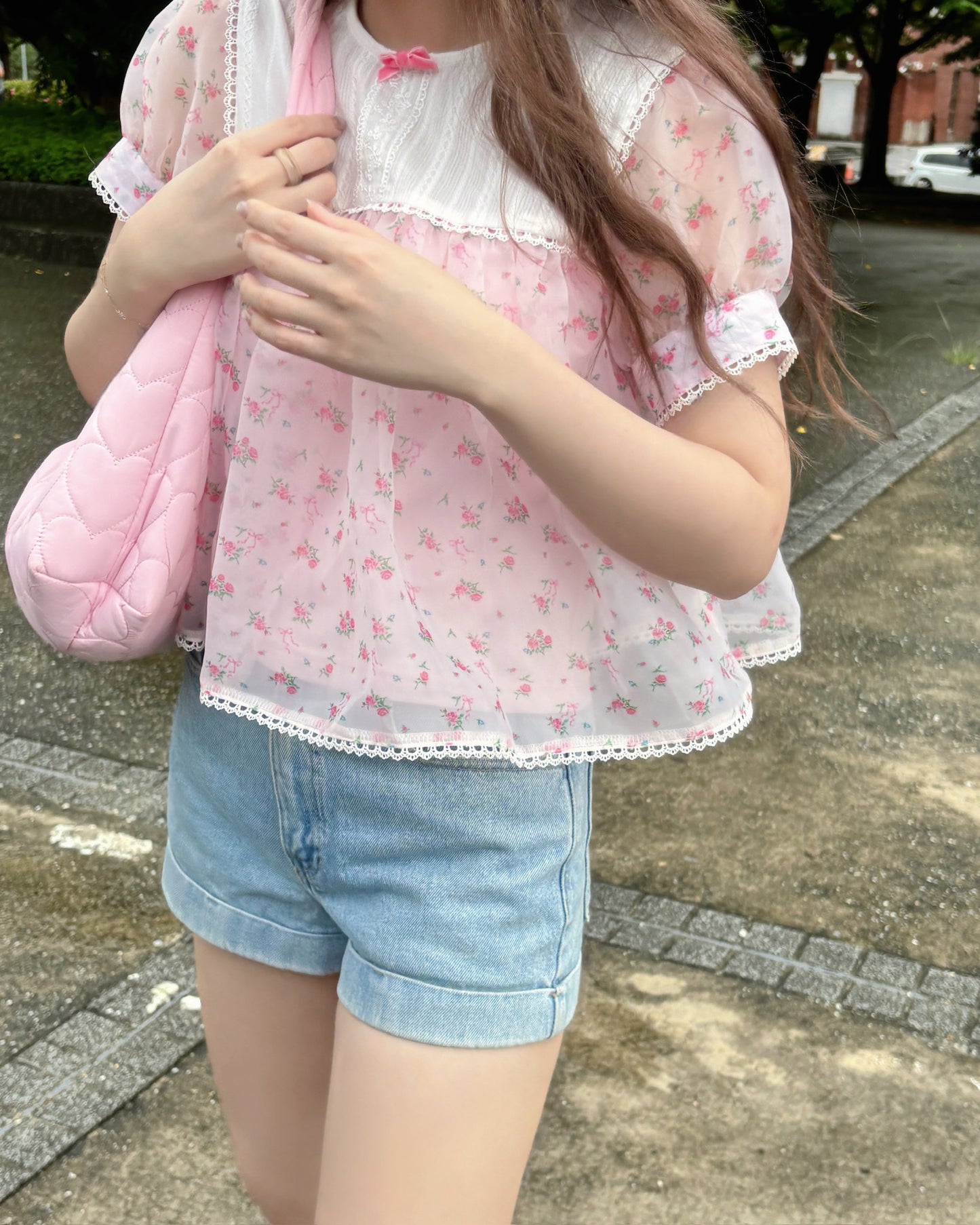 预约 ୨୧ petit floral top ୨୧ 预计四月2025发货
