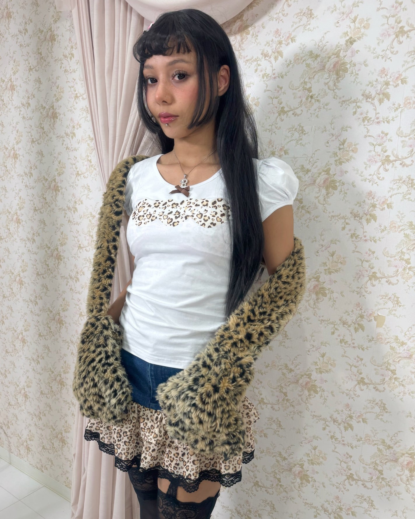 即将上市 ୨୧ lovely leopard tshirt ୨୧ 现货
