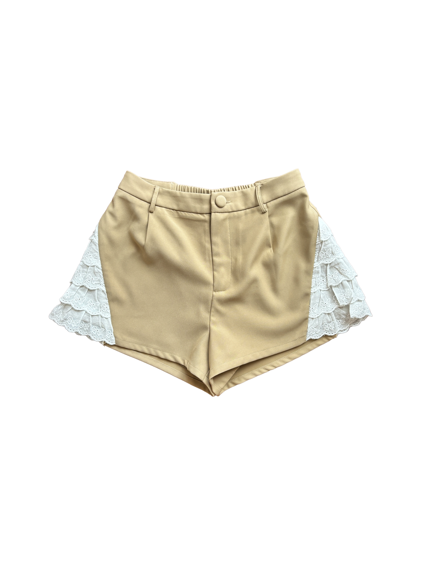 school frill shorts
