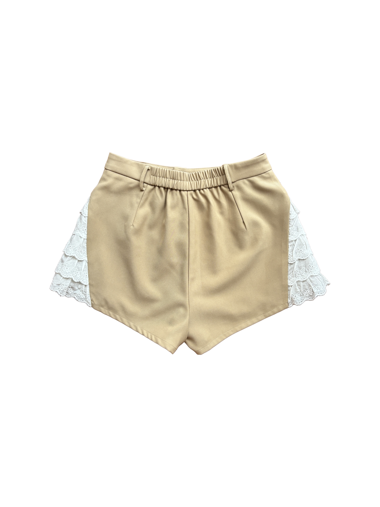 school frill shorts