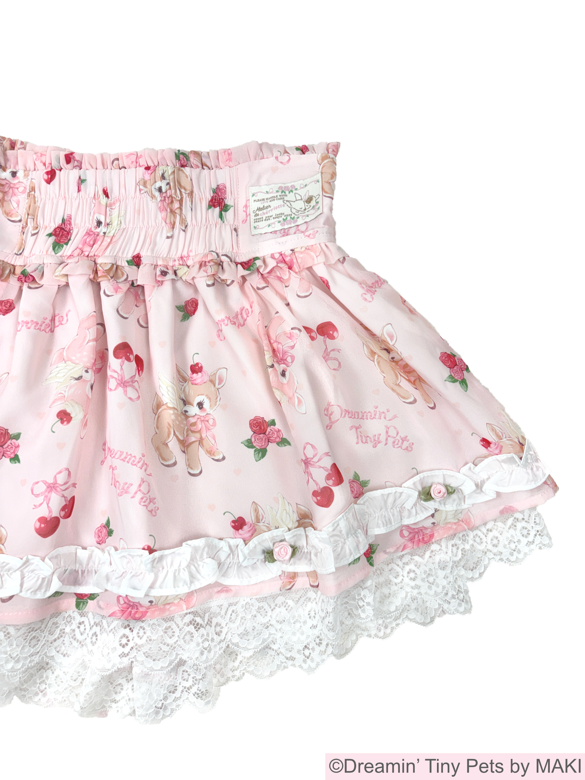 POP UP dreamin' vintage fawn corset skirt