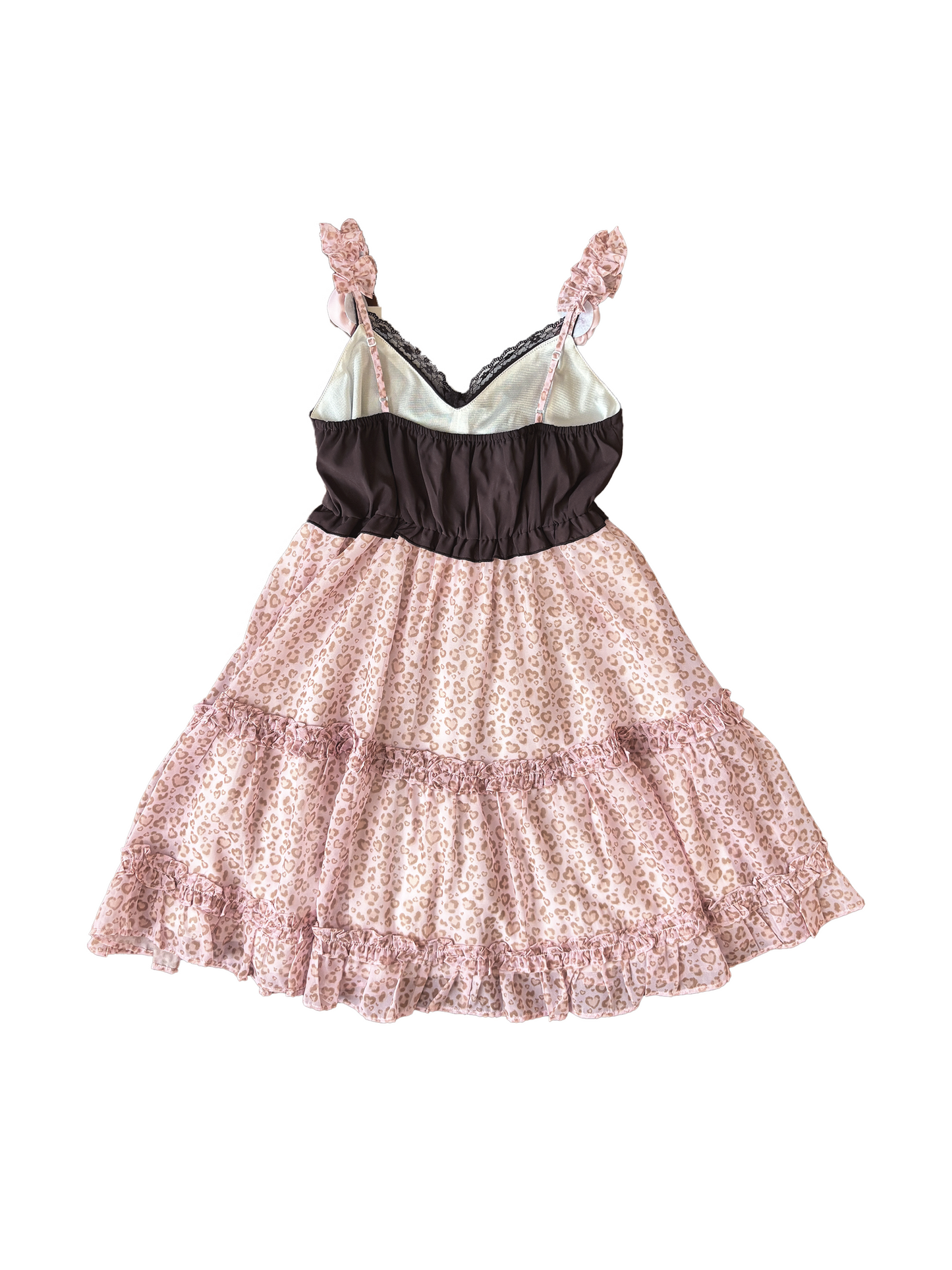 leopard gal cami onepiece + garter