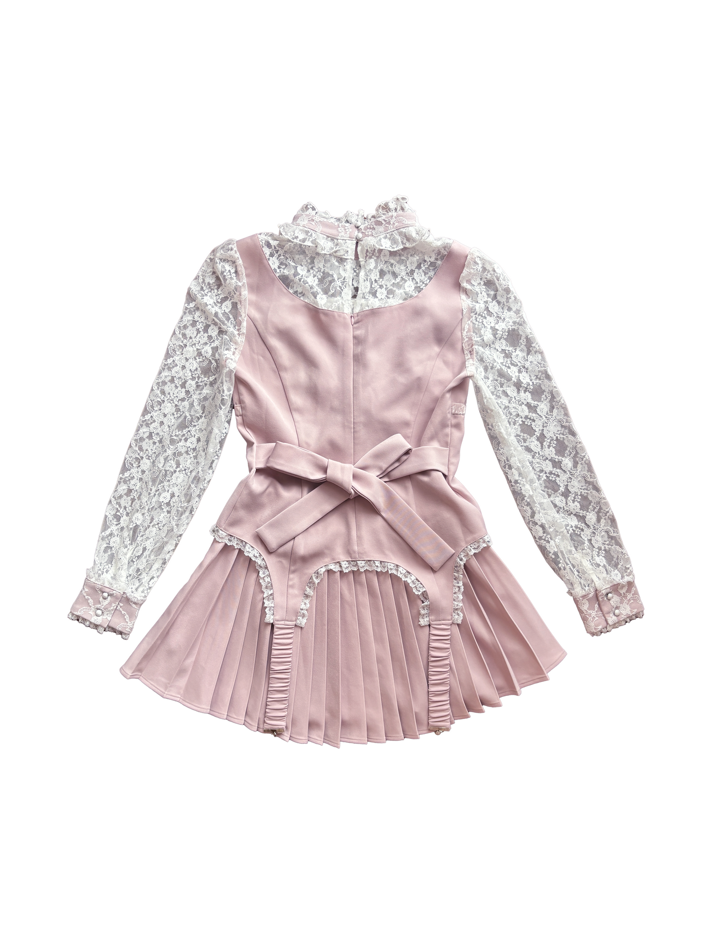 lacy garter onepiece