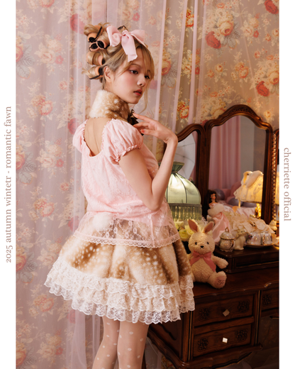 fawn decoration skirt