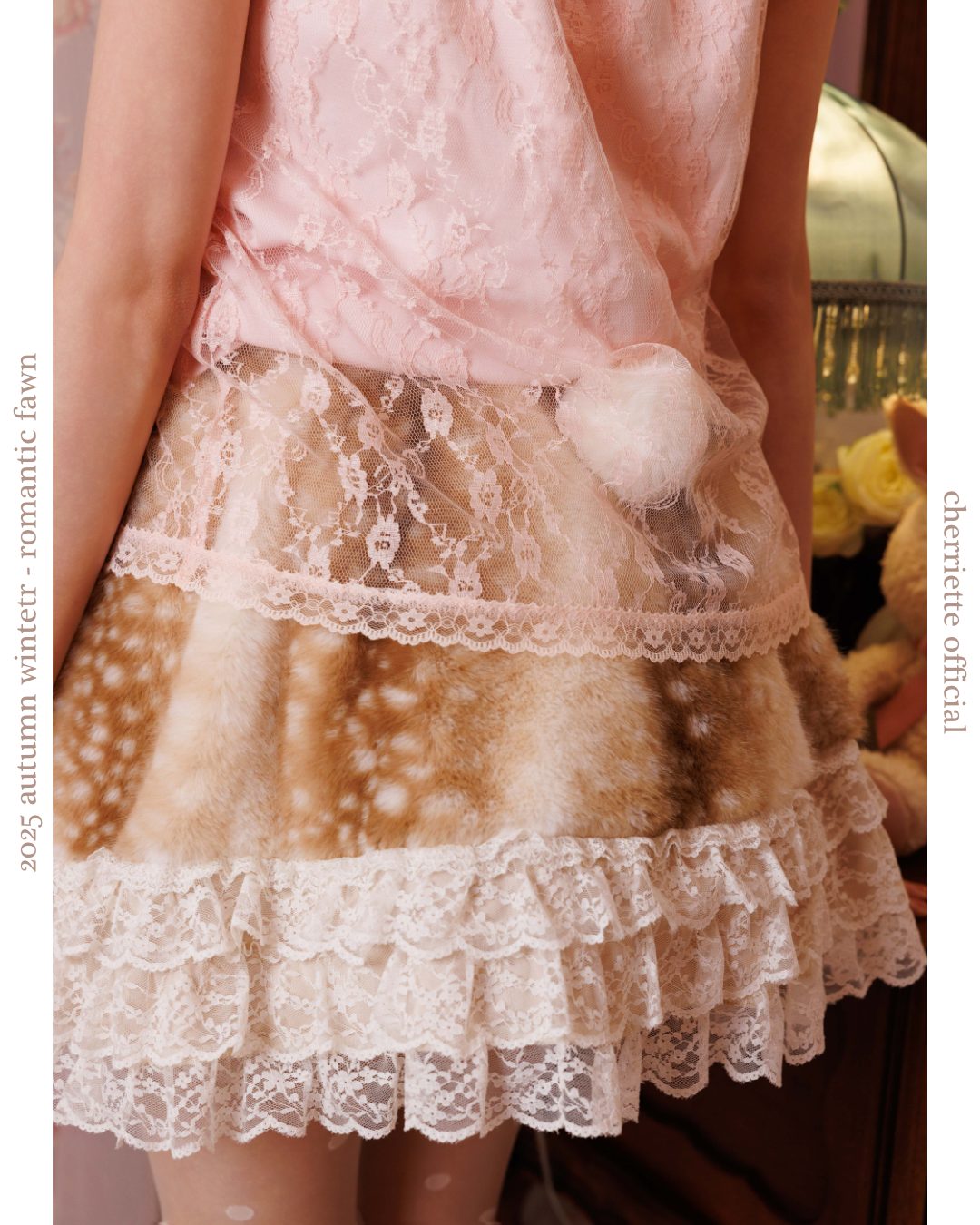 fawn decoration skirt