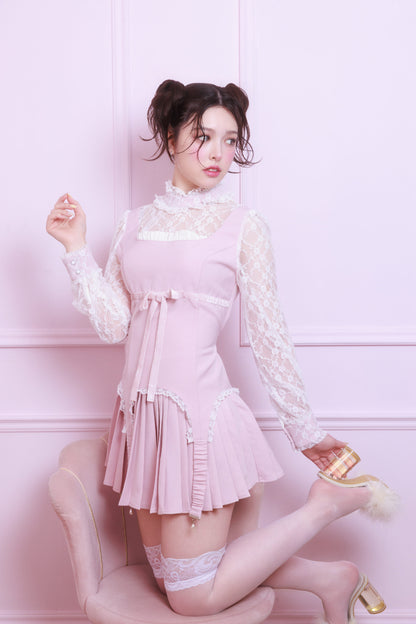 garter skirt 2pc set