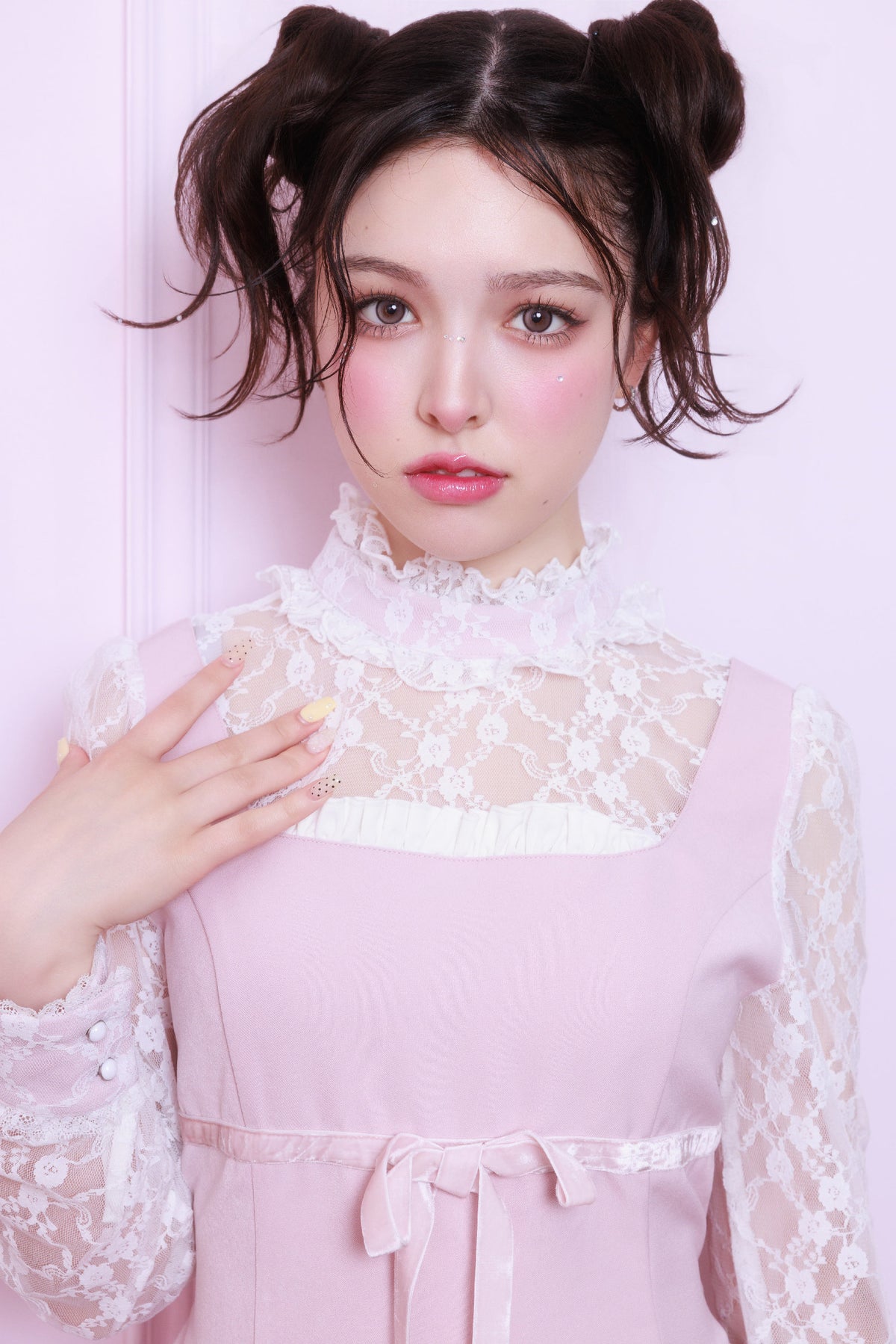 lacy garter onepiece