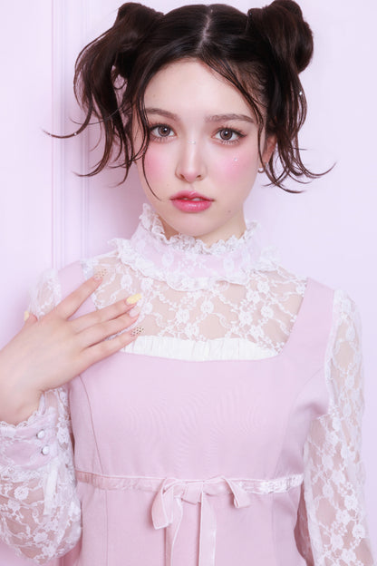 lacy garter onepiece