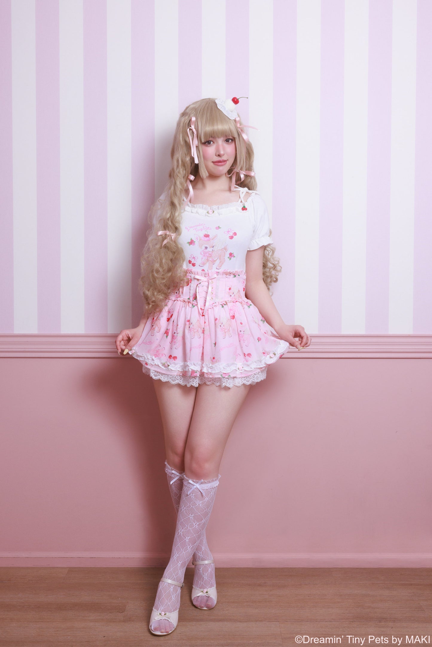 dreamin' vintage fawn corset skirt