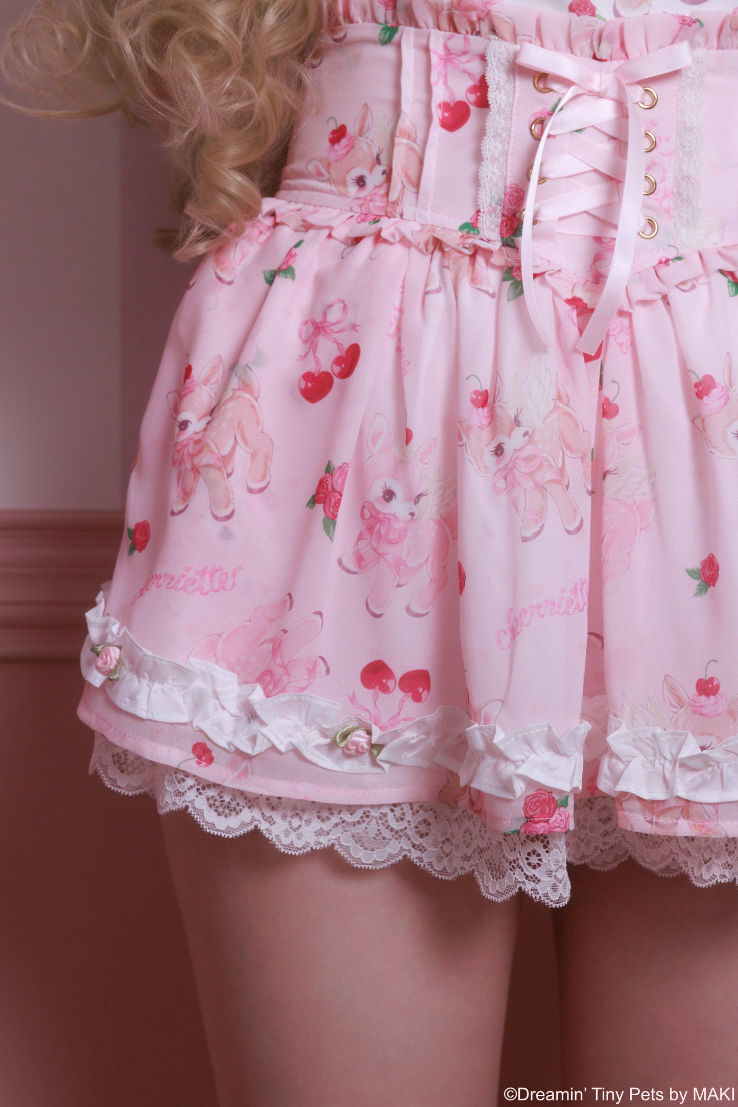 dreamin' vintage fawn corset skirt