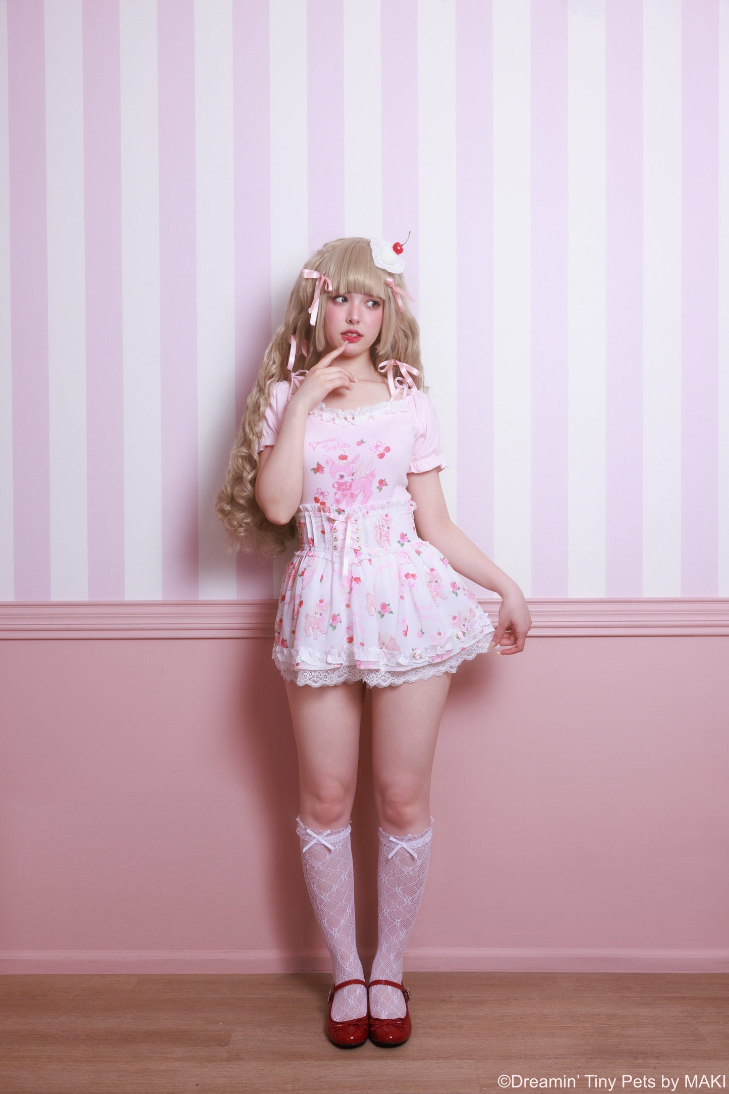 dreamin' vintage fawn corset skirt