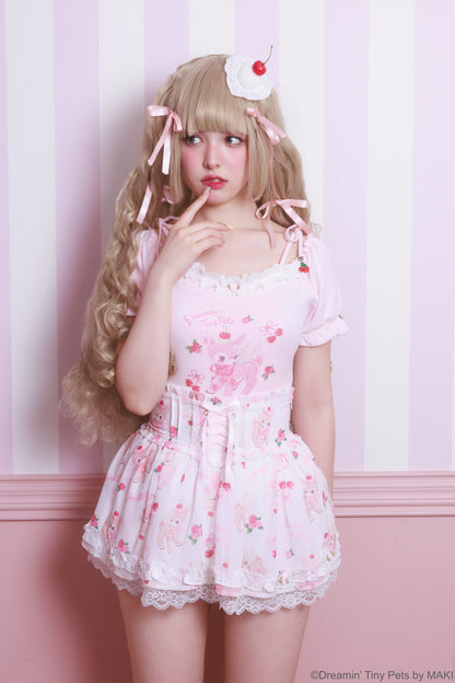 dreamin' vintage fawn corset skirt