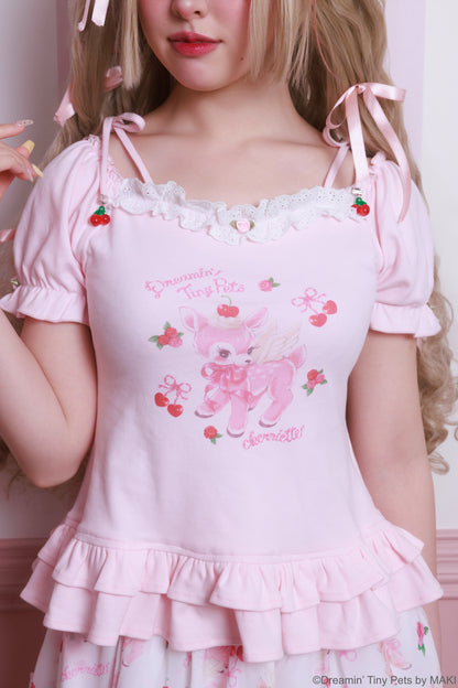 dreamin' vintage fawn cutsew tops