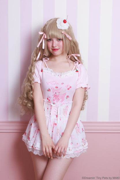 dreamin' vintage fawn corset skirt