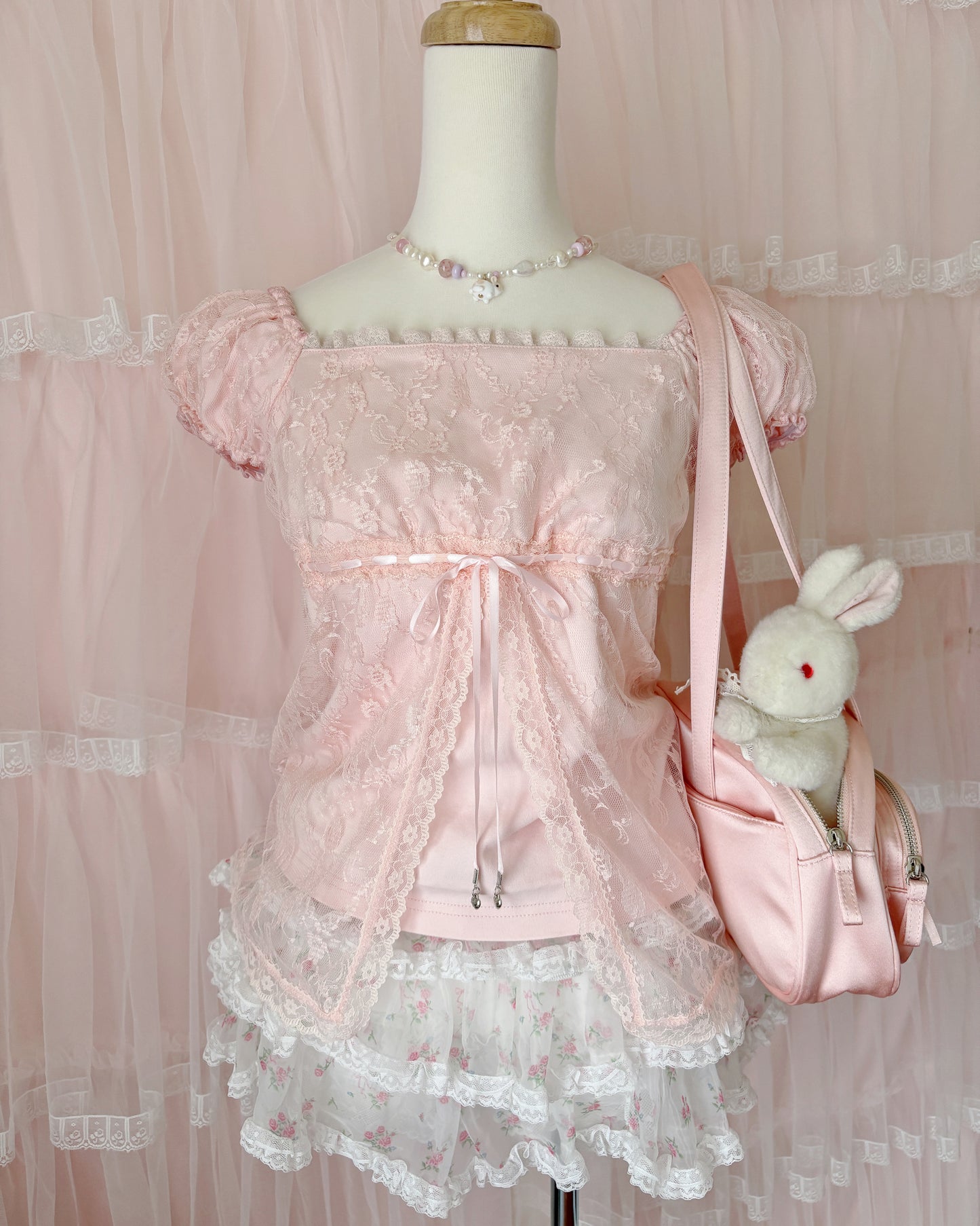 princess lace layer tops