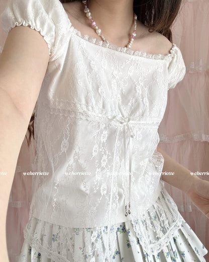 princess lace layer tops