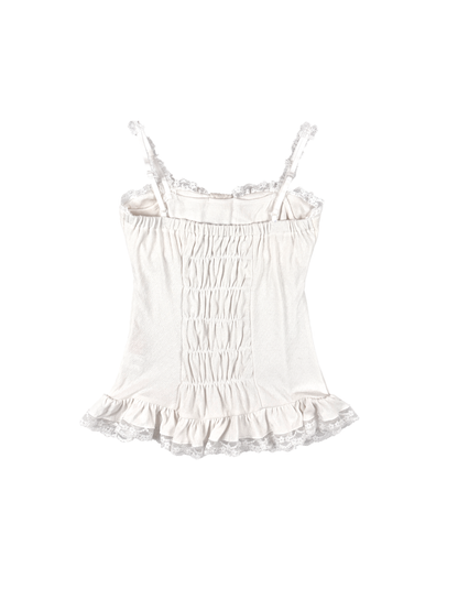 decoration princess necklace camisole