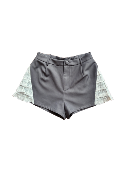 school frill shorts
