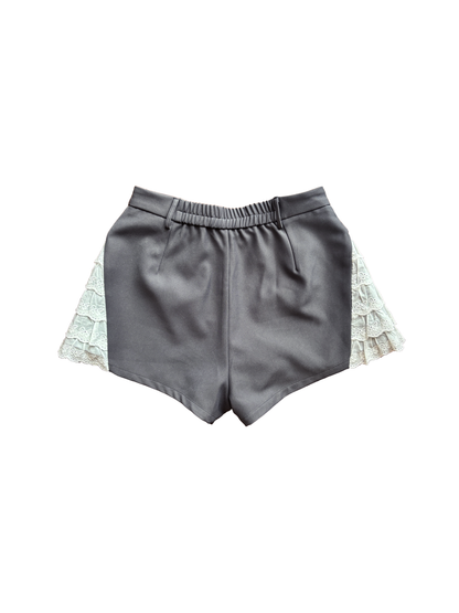 school frill shorts