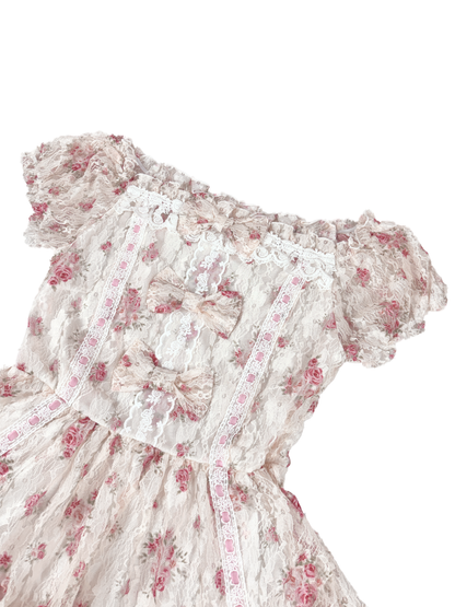 nostalgic lace tunic + arm warmer set