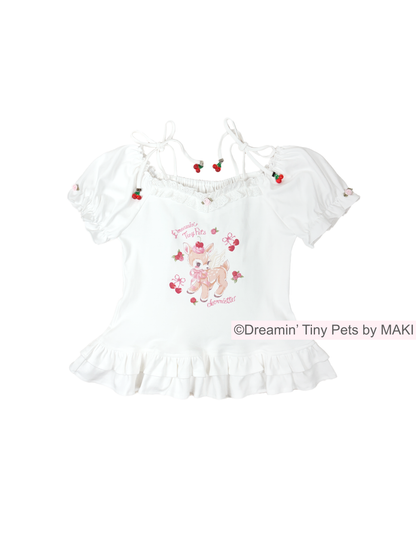 dreamin' vintage fawn cutsew tops