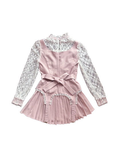 lacy garter onepiece