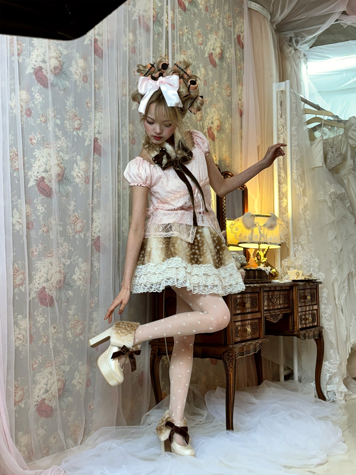 fawn decoration skirt