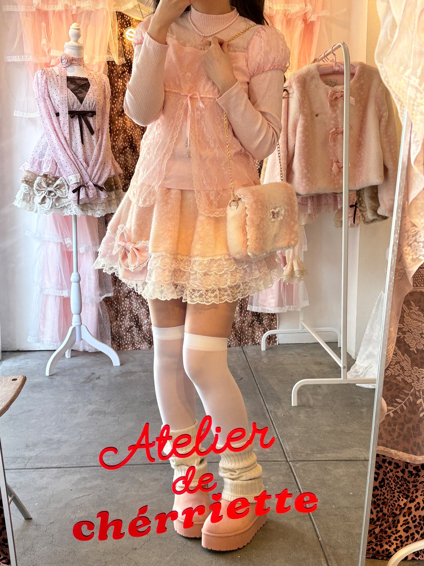 fawn decoration skirt